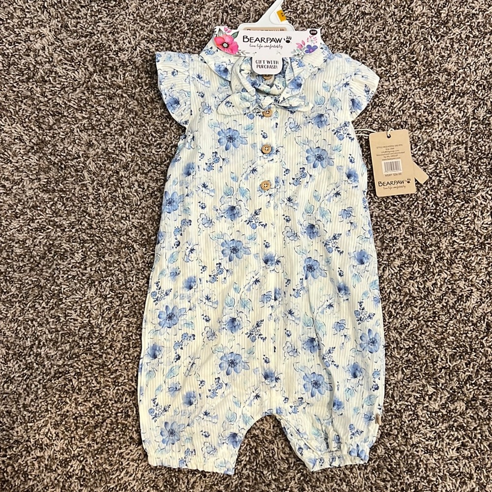 Toddler Romper & Matching headband